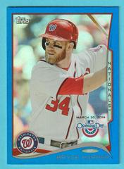 Bryce Harper [Batting Blue] Baseball Cards 2014 Topps Opening Day Prices