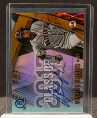 Heliot Ramos [Gold Refractor] Baseball Cards 2017 Bowman Draft Class of Autographs Prices