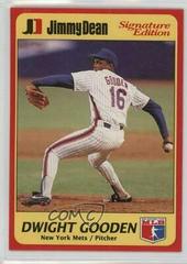 Dwight Gooden #25 Baseball Cards 1991 Jimmy Dean Prices
