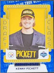 Kenny Pickett [True Blue] #DC-1 Football Cards 2022 Panini Rookies & Stars Draft Class Prices