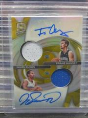 Franz Wagner, Jalen Suggs [Gold] #RDP-FJS Basketball Cards 2021 Panini Spectra Rookie Dual Patch Autographs Prices