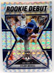 Tylor Megill [Mosaic] #RD-12 Baseball Cards 2022 Panini Mosaic Rookie Debut Prices