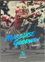 Marquise Goodwin [Platinum Blue] Football Cards 2018 Panini Luminance Prices
