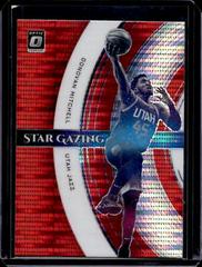 Donovan Mitchell [Red Pulsar] #11 Basketball Cards 2021 Panini Donruss Optic Star Gazing Prices