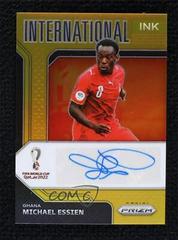 Michael Essien [Gold Prizm] Soccer Cards 2022 Panini Prizm World Cup International Ink Autograph Prices