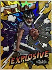 Zay Flowers [Gold] #42 Football Cards 2023 Panini Absolute Explosive Prices