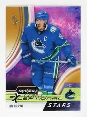 Bo Horvat Hockey Cards 2021 Upper Deck Synergy Exceptional Stars Prices