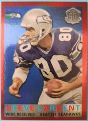 Steve Largent [Red Border] #T60-SL Football Cards 2015 Topps 60th Anniversary Prices