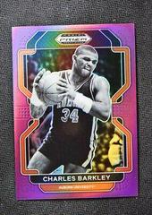 Charles Barkley [Purple] Basketball Cards 2022 Panini Prizm Draft Picks Prices