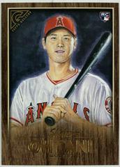 Shohei Ohtani [Wood] #116 Baseball Cards 2018 Topps Gallery Prices