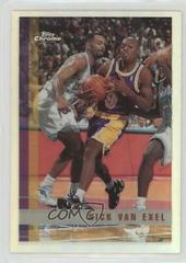 Nick Van Exel Refractor Basketball Cards 1997 Topps Chrome Prices