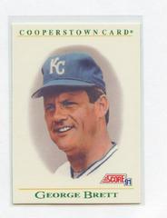 George Brett Baseball Cards 1991 Score Cooperstown Prices