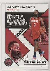 James Harden Basketball Cards 2019 Panini Chronicles Prices