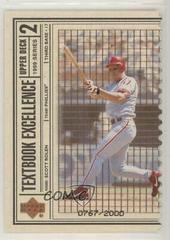 Scott Rolen [Double] #T20 Baseball Cards 1999 Upper Deck Textbook Excellence Prices