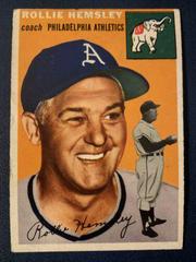 Rollie Hemsley #143 Baseball Cards 1954 Topps Prices
