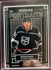 Jordan Spence [Silver] Hockey Cards 2022 Upper Deck UD Portraits Prices
