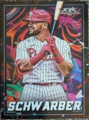 Kyle Schwarber [Onyx] #13 Baseball Cards 2022 Topps Fire Prices