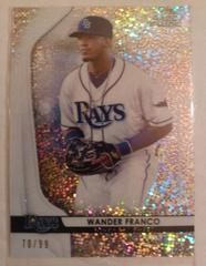 Wander Franco [Speckle Refractor] Baseball Cards 2020 Bowman Sterling Prices