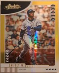 Ken Griffey Jr. [Spectrum Gold] #87 Baseball Cards 2020 Panini Absolute Prices