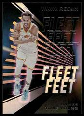 Trae Young #18 Basketball Cards 2022 Panini Recon Fleet Feet Prices
