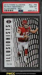 Patrick Mahomes II [Red] Football Cards 2018 Panini Illusions Illusionists Prices