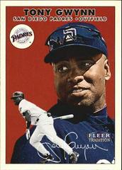 Tony Gwynn #346 Baseball Cards 2000 Fleer Tradition Prices