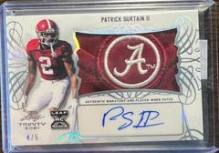 Patrick Surtain II [Silver] #PA-PS2 Football Cards 2021 Leaf Trinity Patch Autographs Prices