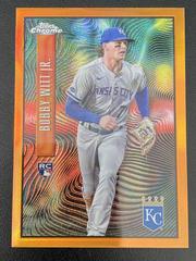 Bobby Witt Jr. [Orange] #EX-1 Baseball Cards 2022 Topps Chrome Sonic Expose Prices