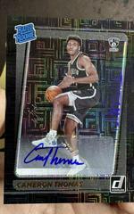 Cameron Thomas [Signatures Choice Black Gold] Basketball Cards 2021 Panini Donruss Prices