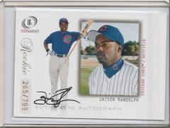 Jaisen Randolph [Autograph] Baseball Cards 2001 Fleer Legacy Prices