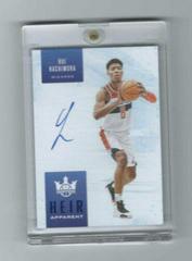 Rui Hachimura Basketball Cards 2019 Panini Court Kings Heir Apparent Autographs Prices