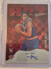 Trevor Keels [Red] #HSR-TVK Basketball Cards 2022 Panini Hoops Hot Signatures Rookies Prices