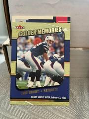 Tom Brady Football Cards 2002 Fleer Golden Memories Prices