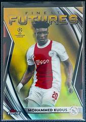 Mohammed Kudus [Gold] #FF-2 Soccer Cards 2021 Topps Finest UEFA Champions League Futures Prices