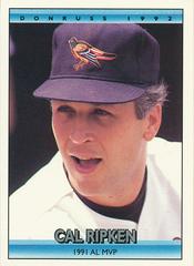 Cal Ripken #BC1 Baseball Cards 1992 Donruss Prices