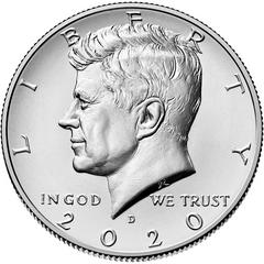 2020 D Coins Kennedy Half Dollar Prices