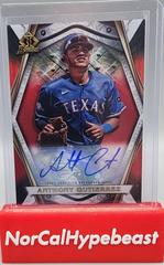 Anthony Gutierrez [Autograph Red] Baseball Cards 2022 Bowman Draft Invicta Prices