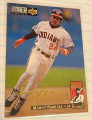 Manny Ramirez [Gold Signature] #16 Baseball Cards 1994 Collector's Choice Prices