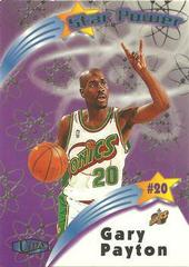 Gary Peyton #12 SP Basketball Cards 1997 Ultra Star Power Prices