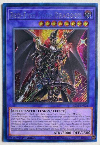 Red-Eyes Dark Dragoon [Secret Rare] RA02-EN021 YuGiOh 25th Anniversary Rarity Collection II