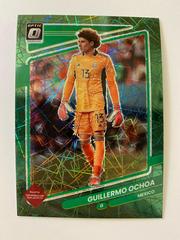 Guillermo Ochoa [Optic Green Velocity] Soccer Cards 2021 Panini Donruss Road to Qatar Prices