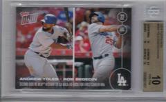 Andrew Toles, Rob Segedin #384 Baseball Cards 2016 Topps Now Prices