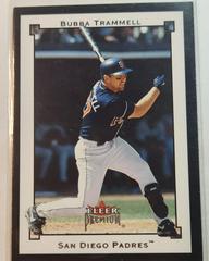 Bubba Trammell #23 Baseball Cards 2002 Fleer Premium Prices