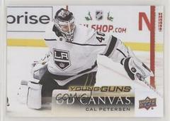 Cal Petersen Hockey Cards 2018 Upper Deck Canvas Prices
