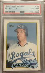 Bill Pecota #148 Baseball Cards 1989 Topps Tiffany Prices