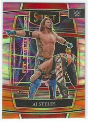 AJ Styles [Purple & Orange Prizm] #13 Wrestling Cards 2022 Panini Select WWE Prices