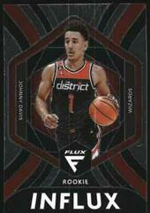 Johnny Davis #11 Basketball Cards 2022 Panini Flux Rookie Influx Prices