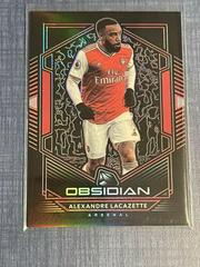 Alexandre Lacazette [Red] #80 Soccer Cards 2019 Panini Obsidian Prices