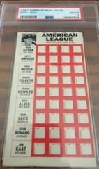 Don Lock Baseball Cards 1967 Topps Punch Outs Prices