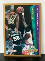 David Robinson #288 Basketball Cards 1992 Fleer Prices